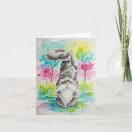 Winter Coat  サンキューカード (正面)