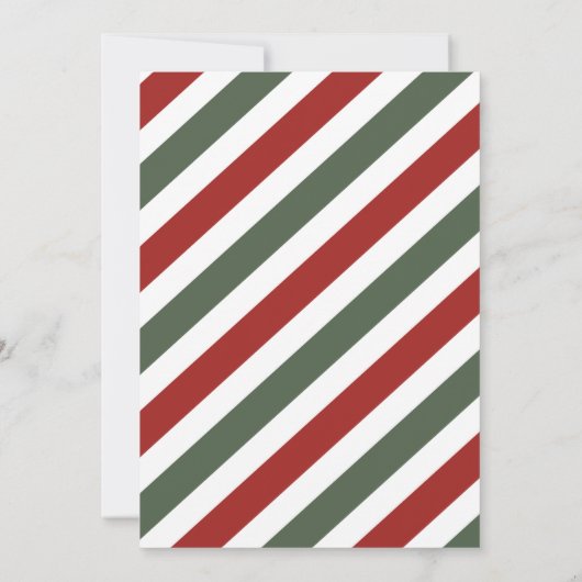 Winter Cocoa Birthday Dear Card 招待状 (裏面)