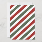 Winter Cocoa Birthday Thank You Card 招待状 (裏面)