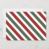 Winter Cocoa Birthday Thank You Photo Card 招待状 (裏面)