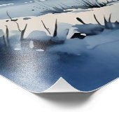 Winter Countryside Print フォトプリント (角)