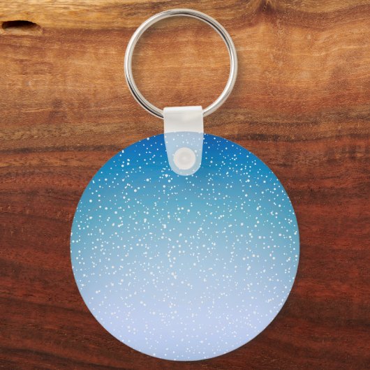 Winter Cozy Snowman キーホルダー (裏面)