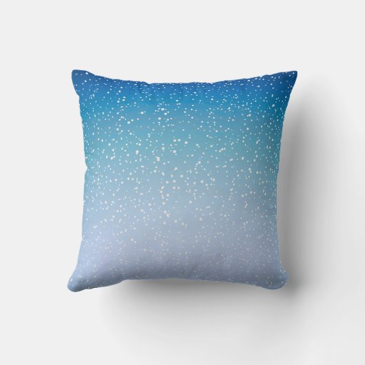 Winter Cozy Snowman クッション (裏面)