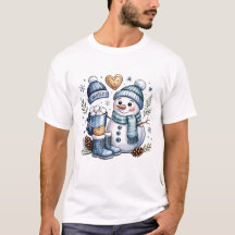 Winter Cozy Snowman 
