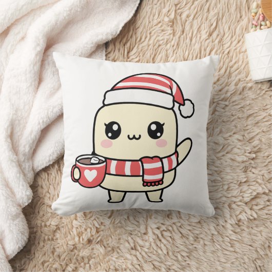 Winter Cute クッション (ブランケット)