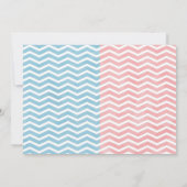 Winter Cute Penguins Joint Birthday 招待状 (裏面)