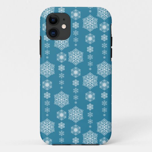 Winter Delight Blue iPhone 5/5Sケース Case-Mate iPhoneケース (裏面)