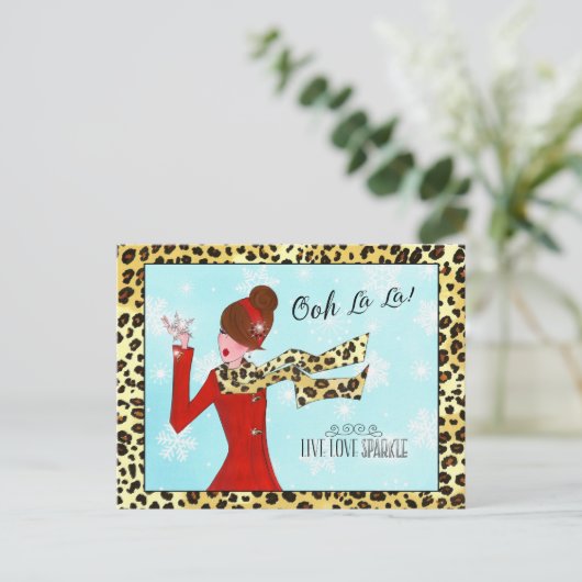 WINTER DIVA - Live Love Sparkle! ポストカード (スタンド正面)