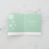 Winter Doveノートカード シーズンカード (内部)