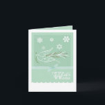 Winter Doveノートカード シーズンカード<br><div class="desc">美しい雪の中の休日を通して鳩を輝かせクリエイティブ。Kustom By Krisのこのホリデーカードは本当にホリデーシーズンの愛、光と平和を引き出す。</div>