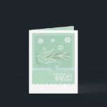 Winter Doveノートカード シーズンカード<br><div class="desc">美しい雪の中の休日を通して鳩を輝かせクリエイティブ。Kustom By Krisのこのホリデーカードは本当にホリデーシーズンの愛、光と平和を引き出す。</div>