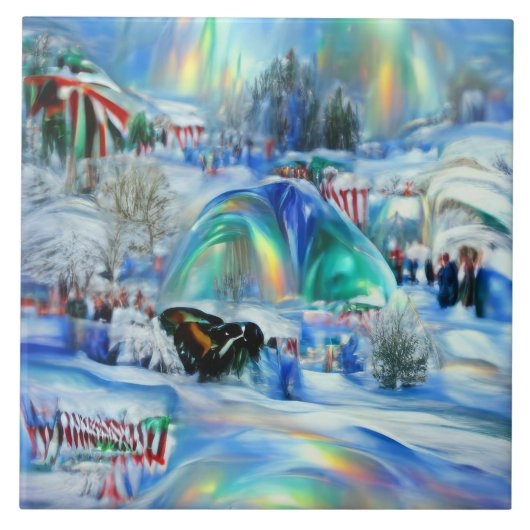 Winter Dreamscape タイル (正面)