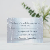 Winter Egrets RSVPカード (スタンド正面)