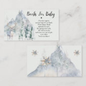 Winter Evergreen Books For Baby Enclosure Card エンクロージャーカード (正面/裏面)