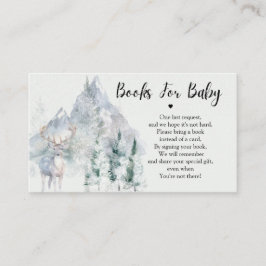 Winter Evergreen Books For Baby Enclosure Card エンクロージャーカード