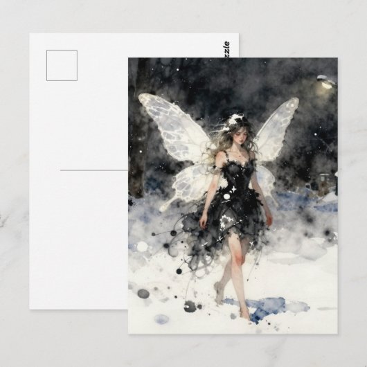 Winter Fairy ポストカード (正面/裏面)