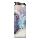 Winter Fairy Hedgehogs  – Cute Snowflake  タンブラー (回転右)
