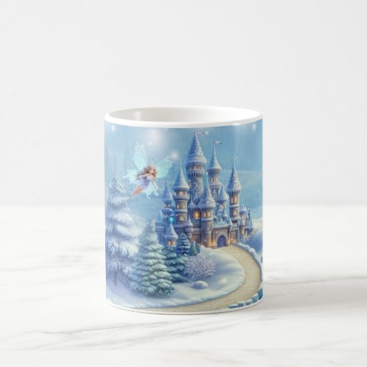  Winter Fairy Kingdom | Holiday Themed  コーヒーマグカップ (中央)
