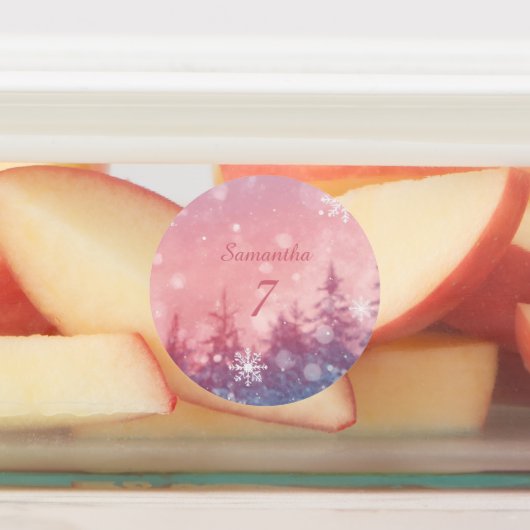 Winter Fairy Tale Waterproof Labels, Enchanted ラベル (貼付)