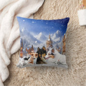 Winter Fairytale - Spring Monet クッション (ブランケット)