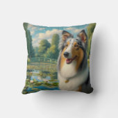 Winter Fairytale - Spring Monet クッション (裏面)