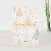 Winter Family Moments – Snowy Invitation Card" カード (裏面)
