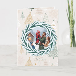 Winter Family Moments – Snowy Invitation Card" カード