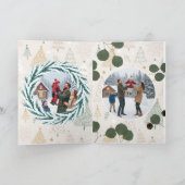 Winter Family Moments – Snowy Invitation Card" カード (内部)