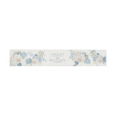 Winter Florals Cotswold Romantic Wedding 招待状ベリーバンド (フラット)