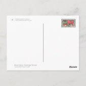 Winter flowering Camellia ポストカード (裏面)