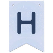 Winter Forest Birthday Banner バンティングフラッグ (第2の旗)