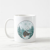 Winter Forest Ceramic Mug (11oz) コーヒーマグカップ (左)