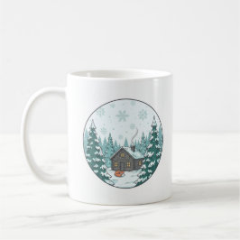 Winter Forest Ceramic Mug (11oz) コーヒーマグカップ