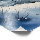 Winter Forest Print フォトプリント (角)