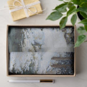 Winter Forest River Landscape Decoupage 薄葉紙 (ギフト)