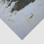 Winter Forest River Landscape Decoupage 薄葉紙 (詳細)