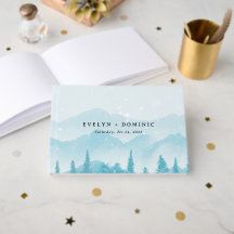 Winter Forest Snowy Mountain Wedding