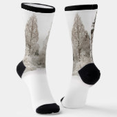 Winter Forest Socks Festive Snow Socks ソックス (傾斜あり)