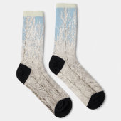 Winter Forest Socks Snow Camouflage Socks  ソックス (右)