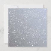 Winter Forest Watercolor Birthday Flat Card (裏面)
