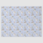 Winter Forest Watercolor Pattern Tissue Paper 薄葉紙 (正面)