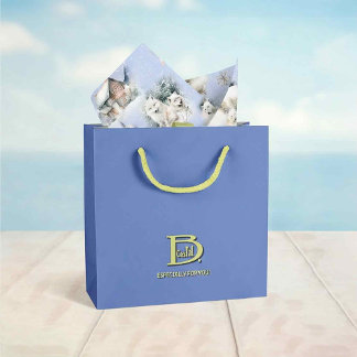 Winter Forest Watercolor Pattern Tissue Paper 薄葉紙