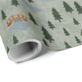 Winter Forest Wrapping Paper ラッピングペーパー (ロールコーナー)