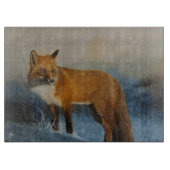 Winter Fox カッティングボード (正面)