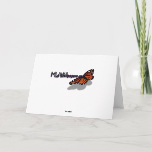 Winter Fox カード (裏面)