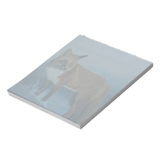 Winter Fox ノートパッド (回転)