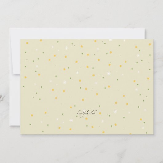 Winter Friends招待状 招待状 (裏面)