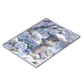 Winter Garden Lantern Spiral Notebook ノートブック (左側)