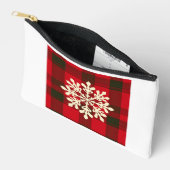 Winter Glow Pattern アクセサリーポーチ (見開き)