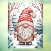 Winter Gnome Window Cling ウィンドウサイン (シート3)